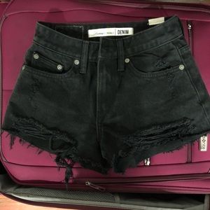 Lovers and friends Black Jean shorts